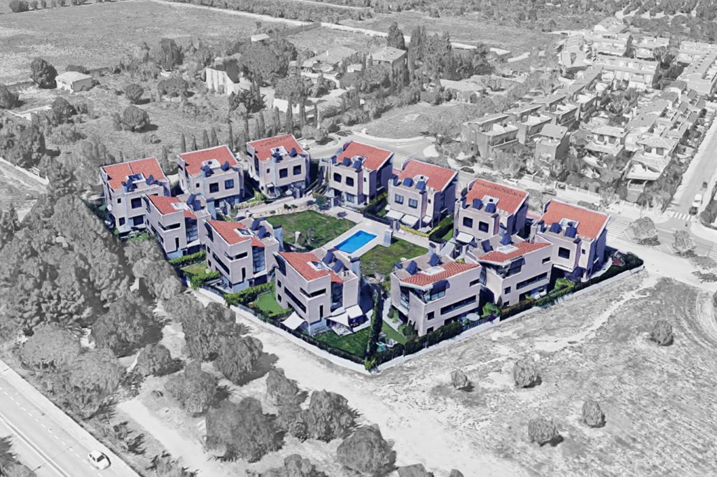 Residencial Vilafortuny. Pulmarinas Aereo 3D Google 1024x682